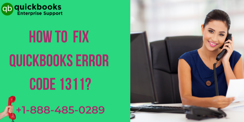 QuickBooks Error Code 1311