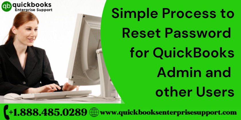 Reset Password for QuickBooks Admin and other Users